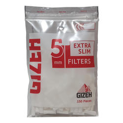 Filtros Gizeh 5 mm Extra Finos x 150 
