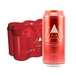 Andes Roja Pack 6 latas x 500