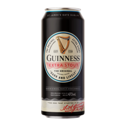 Cerveza Guinness Extra Stout x 473 ml
