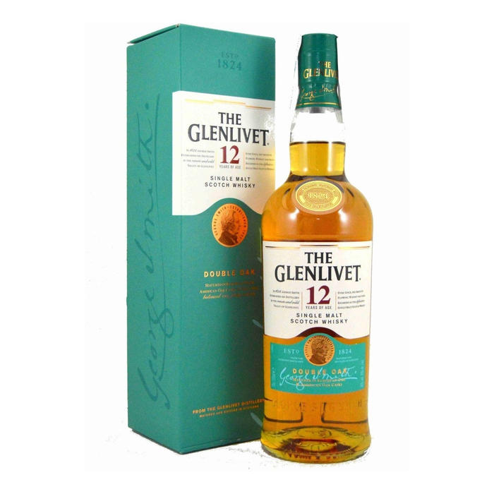 Whisky The Glenlivet 12 aos 750 cc